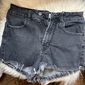 FOREVER 21 high rise black shorts